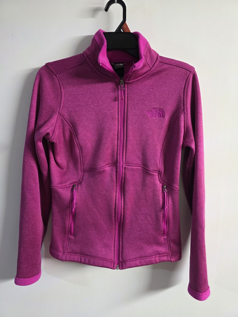 The North Face Pink Fleece Full-Zip Jacket Size Small/P